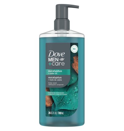 DOVE MEN+CARE Body Wash – Eucalyptus & Cedar Oil (26 oz)