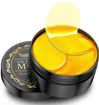 NAZANO Under Eye Patches – 60 Pcs – 24K Gold Eye Mask